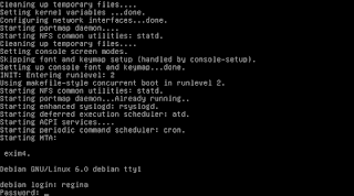 Instal Linux Debian 6 Berbasis Teks 