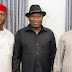 Atiku, Okowa visit Jonathan, discuss ‘plans to recover Nigeria’