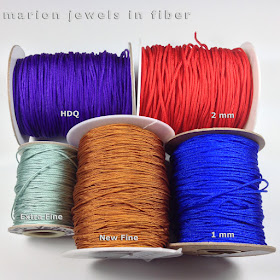 Chinese Knotting Cord on Spools