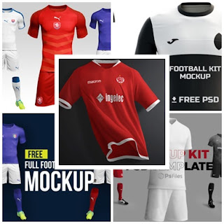 Download Download Kumpulan Mockup Jersey Keren Untuk Team Futsal dan Sepak Bola (Format Photoshop PSD ...