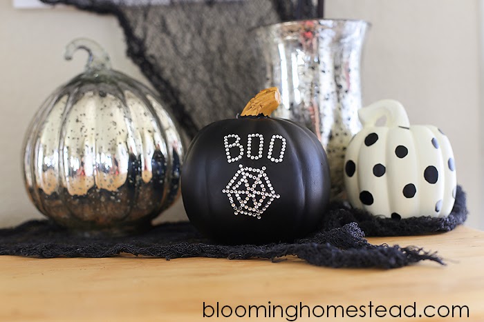 DIY Embellished Pumpkins