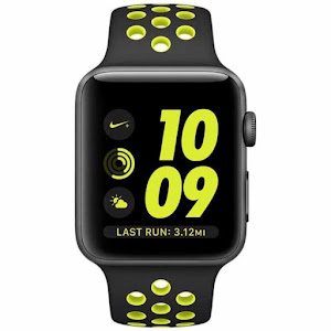 Jam Tangan Apple Watch Nike+ Sport Black Volt