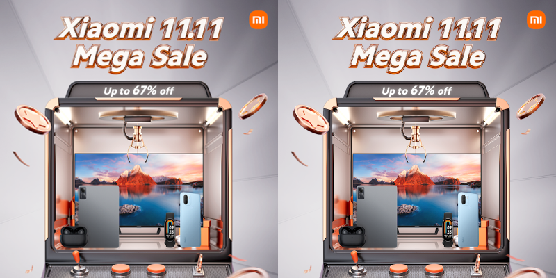 Xiaomi announces 11.11 deals with Massive discounts of up to 67 percent!