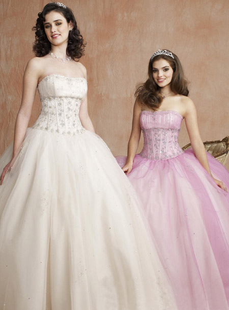 Candy Pink Wedding Dress ZaphonPromcom Style No