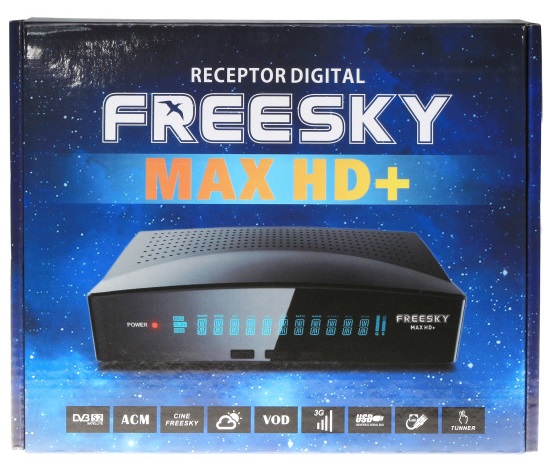 FREESKY MAX HD + ( PLUS ) NOVA ATUALIZAÇÃO V117 - 28/09/2018