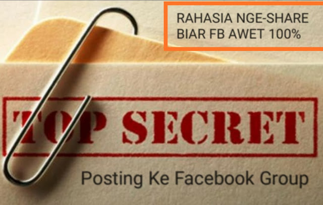 Rahasia Paling Jitu Sharing di Facebook Group