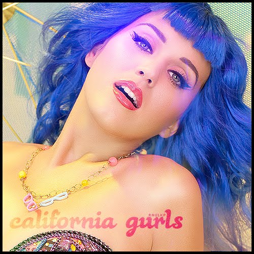 Katy Perry California Gurls FanMade Single Cover 
