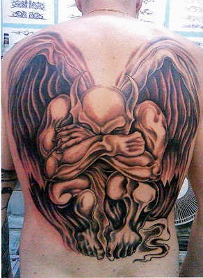 Tattoo Angel And Devil Wings