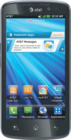 LG Nitro 4G cell phone HD touchscreen