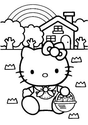 Hello Kitty Ausmalbilder