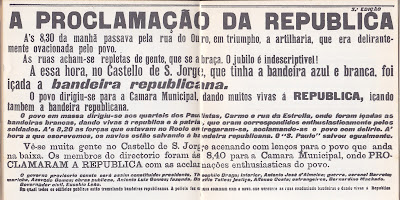 Image result for diario de noticias 5 outubro 1910