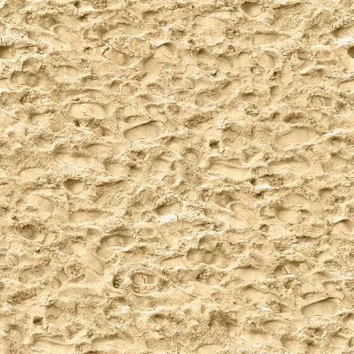 Seamless Beach sand Footsteps Texture