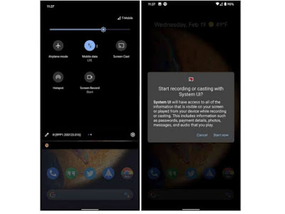 تسجيل الفيديو أندرويد 11 Android 