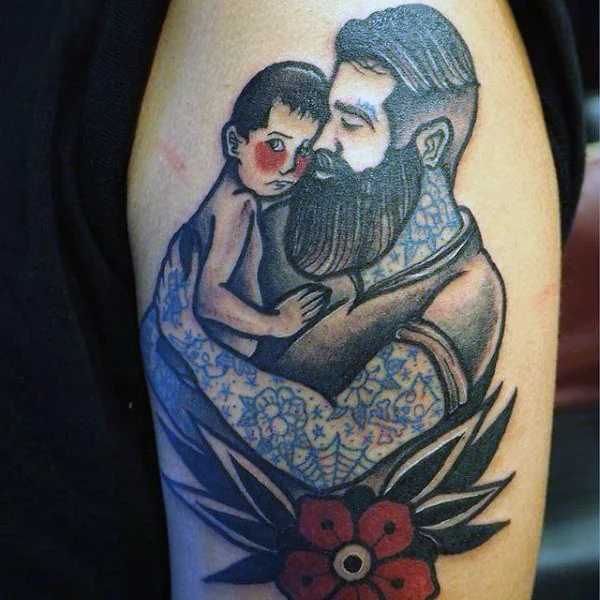 tatuajes de padres e hijos