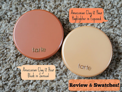 Tarte Blush in Sensual & Exposed Highlighter!