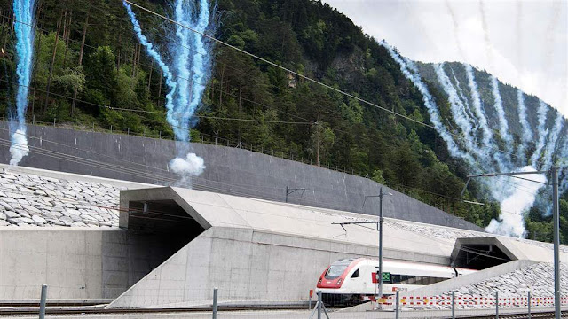 Gotthard Tunnel the Longest Tunnel in the World