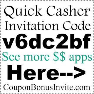 Quick Casher App Invite Code 2022, Quick Casher Referral Code 2022