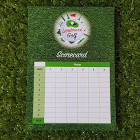 Landmark Golf scorecard