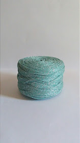 trapillo textil con lúrex para trabajar a crochet