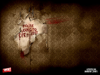 American Horror Story Distorded Wall Photo Manipulation HD Wallpaper