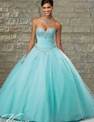 Vestidos de 15 Años Color Menta para quinceañeras