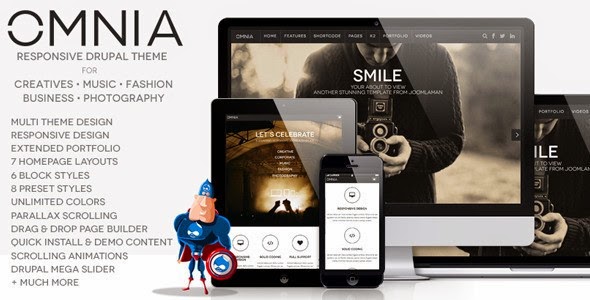 Omnia Drupal Theme