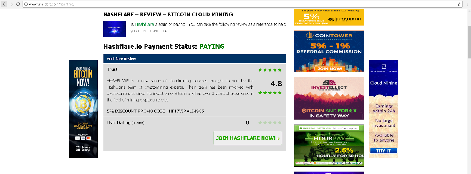 Hashflare 10 Discount Code Most Trusted Cloud Mining Sites Soundforce - 