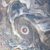 Paisaje de nubes en un remolino de Júpiter