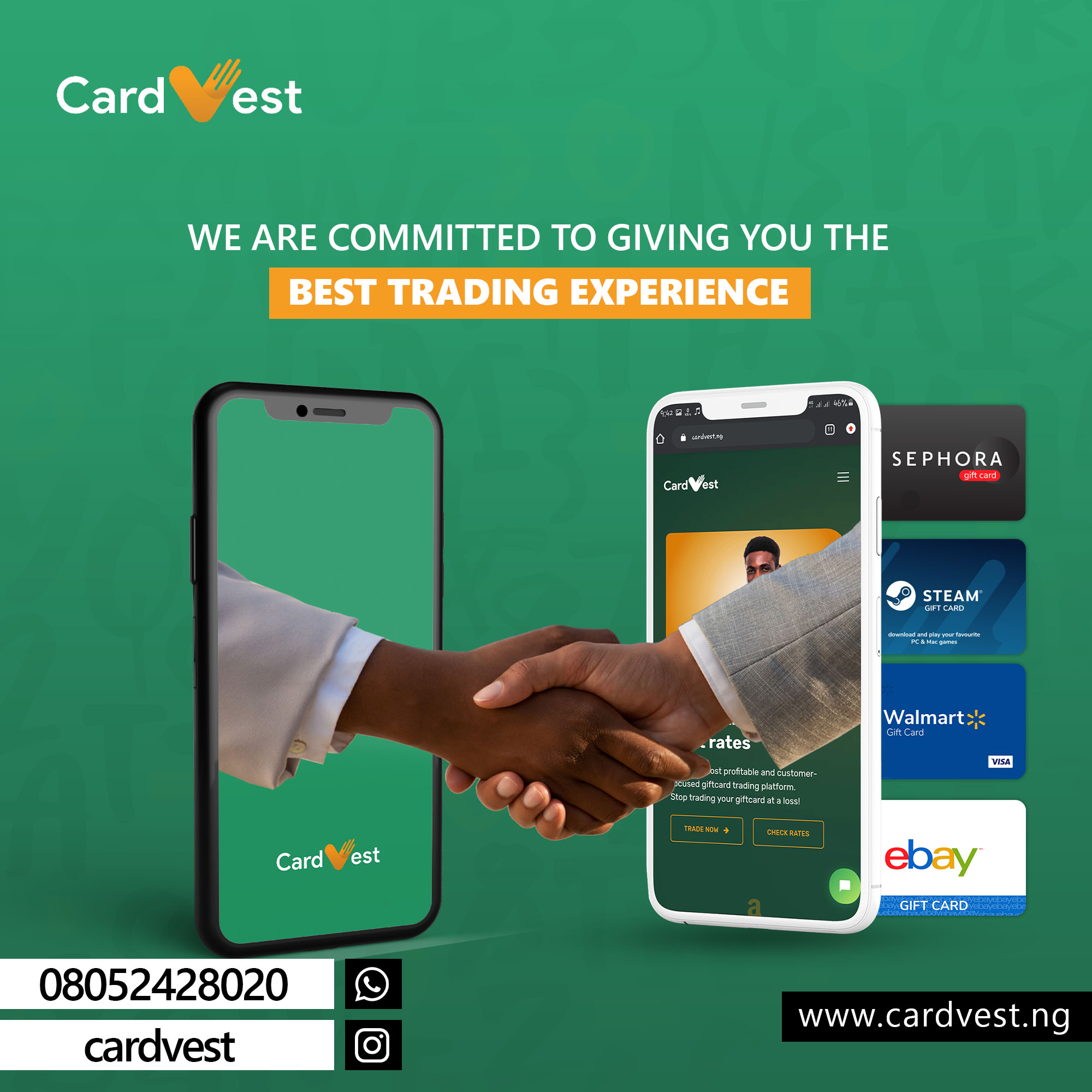 Redeem Gift Cards for Cash in Few Minutes- Sell Gift Cards in Nigeria