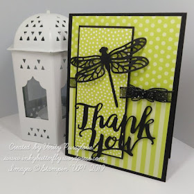 Dragonfly thinlits Stampin Up