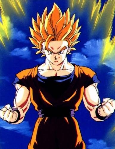 dragon ball z goku super saiyan 2