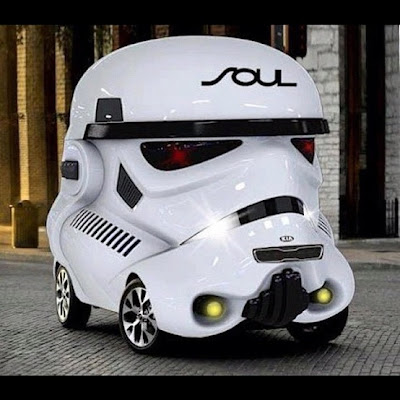 фото Автомобиль по мотивам "Звёздных войн" Star wars car