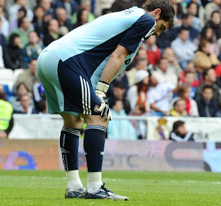 Casillas upset on the field
