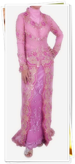  Cantik  modern model kebaya  brokat  terbaru