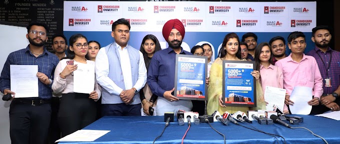  Chandigarh University registers 5000+ placement offers for 2021 batch; Highest in North India 