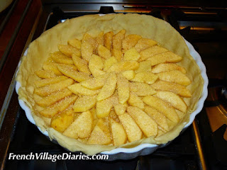 French Village Diaries walnut quince apple tart autumn recipes