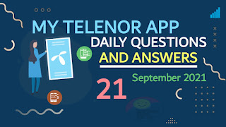 My Telenor app Quiz Answers