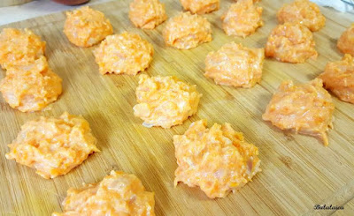 Croquetas de calabaza y queso parmesano