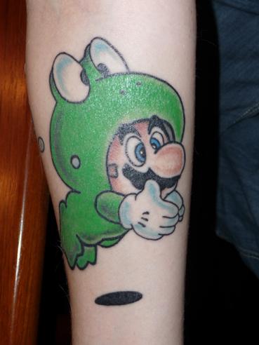 Mario Tattoo Fan De Nintendo Tattoo