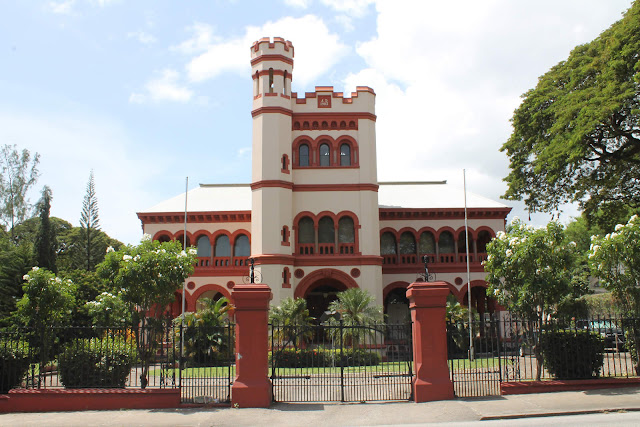 archbishop house, port of spain, trinidad, magnificent seven, architecture, places to see, maraval, queens park, caribbean, roman catholic