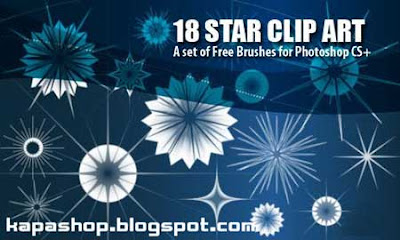 Star Clip Art Brushes