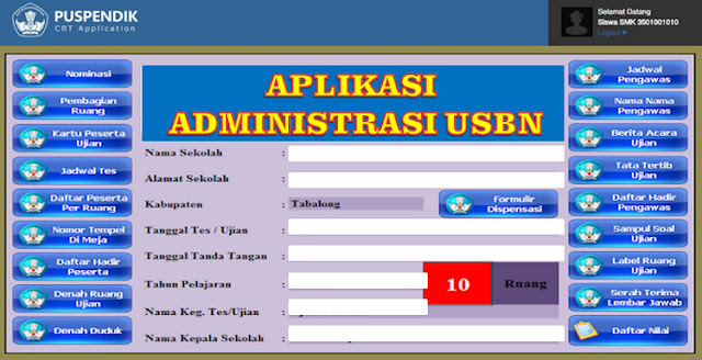 Aplikasi Administrasi USBN SD/MI 