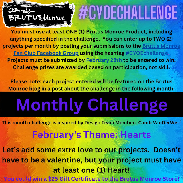 Brutus Monroe February Create Your Own Ending Challenge Requirements