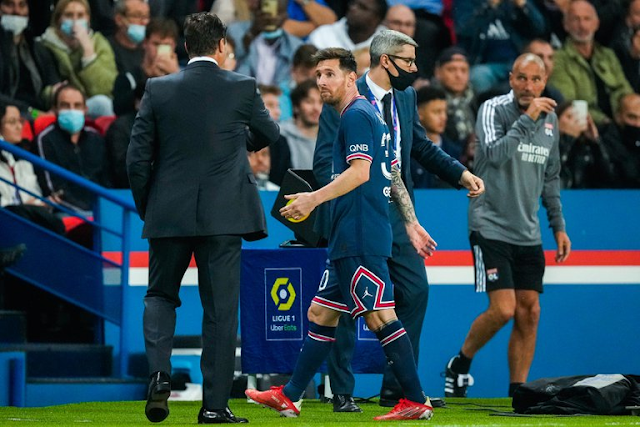 Lionel Messi está lesionado y se pierde el próximo partido del PSG