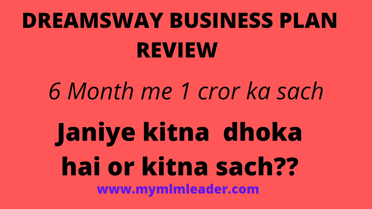 DREAMSWAY BUSINESS PLAN Review