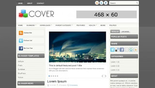 Cover Blogger Template