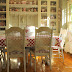 Red & White Transferware in the Kitchen