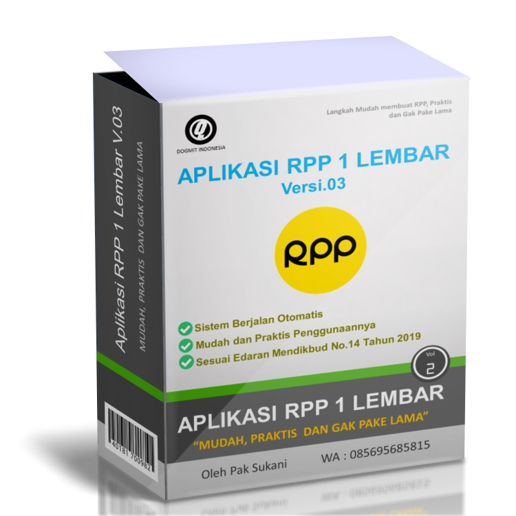 Kabupaten Lampung Tengah  - Amankan Aplikasi RPP 1 Lembar MTS Terbaru 2020 Otomatis