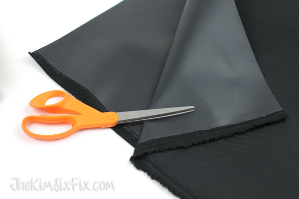 Vinyl backed canvas
