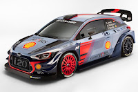 Hyundai i20 Coupe WRC 2017 Front Side